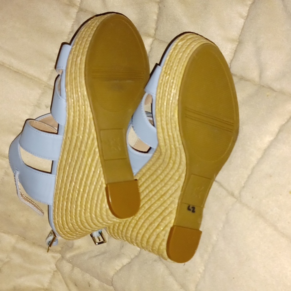 Bcbgeneration Light Blue Wedges - image 3